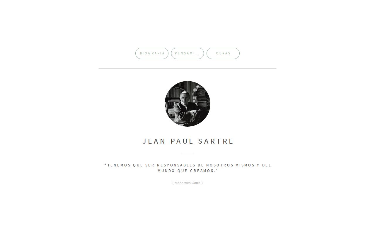 Carrd profile picture for @jeanpaul